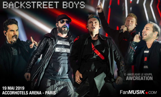 Backstreet Boys, 19 mai 2019, Accorhotels Arena, Paris