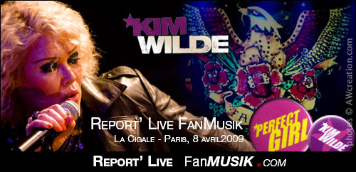 Kim Wilde – 8 avril 2009 – La Cigale, Paris