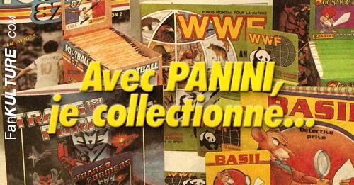 Avec Panini, Je collectionne...