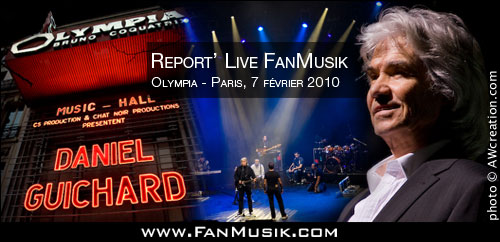 Daniel Guichard - 7 février 2010 - l'Olympia, Paris