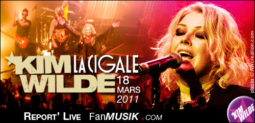 Kim Wilde - 18 mars 2011 - La Cigale, Paris