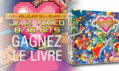 Gagnez le livre Nos meilleurs souvenirs Jeux Vidéos 8/16-bits