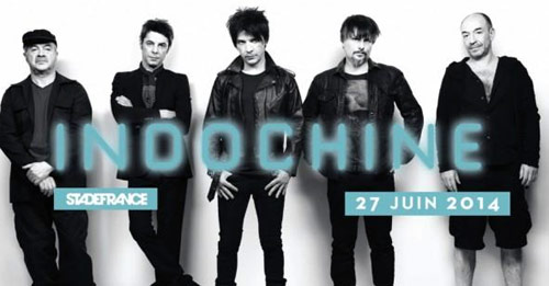 Indochine au Stade de France le 27 juin 2014 : les billets sont en vente !