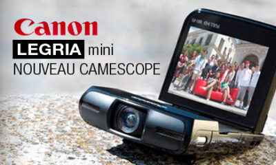 Canon dévoile son nouveau camescope : le Legria mini‬