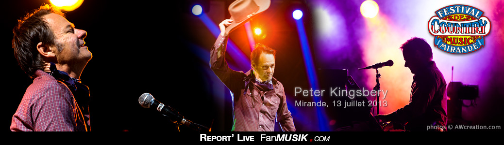 Peter Kingsbery, Festival de Country Music – 13 juillet 2013 – Mirande