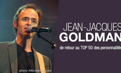 Jean-Jacques Goldman de retour au TOP 50 des personnalités !