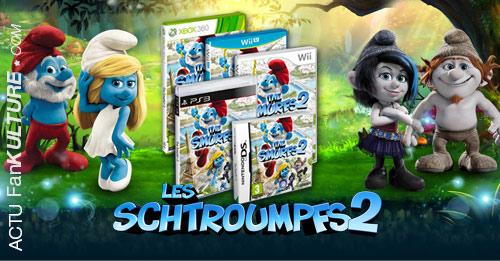 Les Schtroumpfs 2 en jeu vidéo par Ubisoft