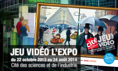 Jeu vidéo L'EXPO du 22 octobre 2013 au 24 août 2014 à la Cité des sciences et de l'industrie