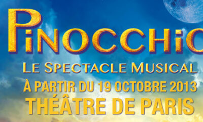 Pinocchio, le Spectacle Musical dès le 19 octobre 2013 au Théâtre de Paris !