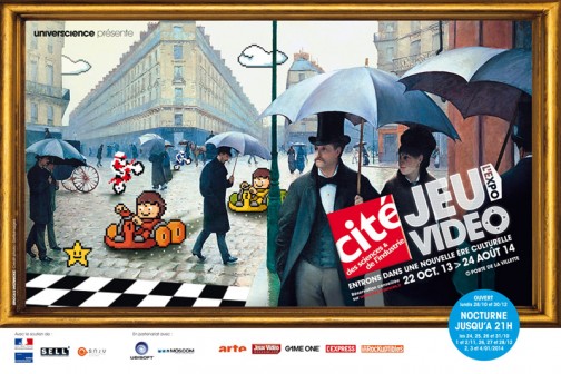 Jeu vidéo L'EXPO du 22 octobre 2013 au 24 août 2014 à la Cité des sciences et de l'industrie