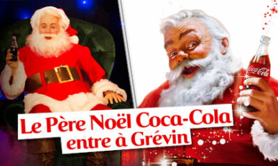 Le Père-Noël Coca-Cola est entré au Musée Grévin le 20 novembre 2013