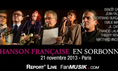 Chanson en Sorbonne – 21 novembre 2013 – La Sorbonne, Pari