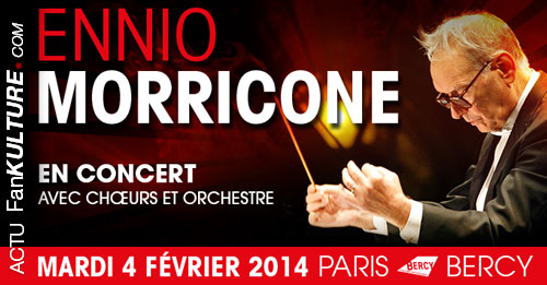 Ennio Morricone le 4 février 2014 à Bercy !