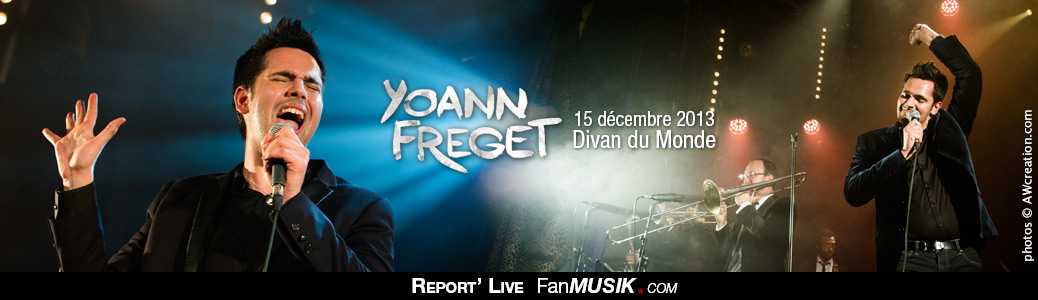 Yoann Fréget - 15 décembre 2013 - Divan du Monde, Paris