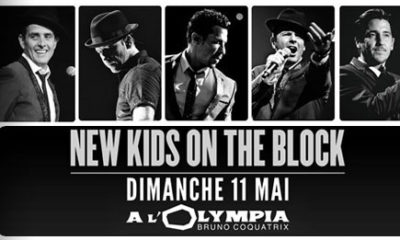 Les New Kids on the Block de retour à Paris le 11 mai 2014 à l'Olympia !