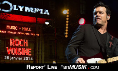 Report' Live Roch Voisine - 26 janvier 2014 - Olympia, Paris