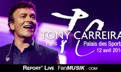 Report 'Live Tony Carreira - 12 avril 2014 - Palais des Sports, Paris