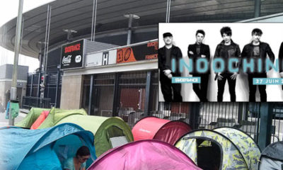 Indochine au Stade de France : les fans déjà sur place !