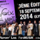 Report' Live Leurs voix pour l'Espoir - 18 septembre 2014 - Olympia, Paris