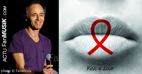 Jean-Jacques Goldman en duo avec Claire Keim pour Kiss & Love (Sidaction)