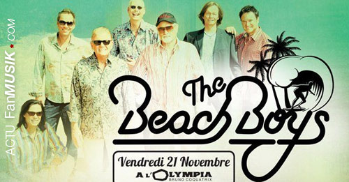 The Beach Boys le 21 novembre à l'Olympia !