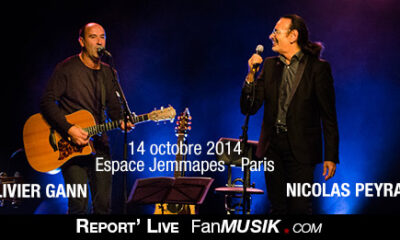 Nicolas Peyrac / Olivier Gann - 14 octobre 2014 - Espace Jemmapes, Paris