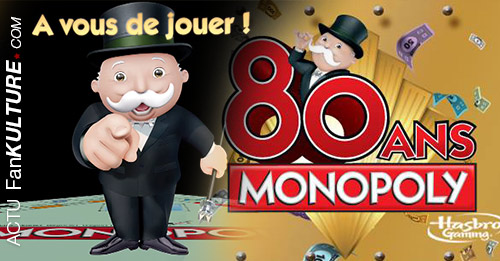 Monopoly cache des vrais billets dans ses boîtes pour fêter ses 80 ans !