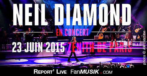 Neil Diamond, 23 juin 2015, Zénith - Paris