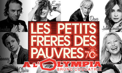 Les petits frères des Pauvres à l'Olympia le 23 mai 2016 pour un grand concert solidaire !