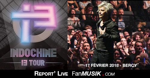 Indochine, 17 février 2018 - Paris