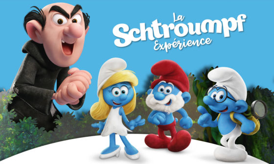 La Schtroumpf Expérience arrive à Paris !