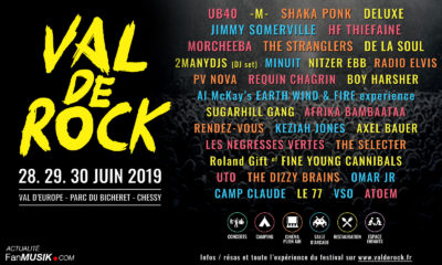 Val de Rock Festival les 28, 29 et 30 juin 2019 !