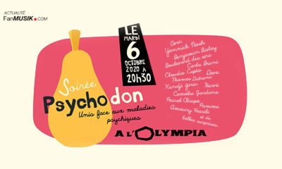 Psychodon, le 6 octobre 2020 à l'Olympia !
