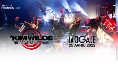 Report'Live Kim Wilde, 25 avril 2022, La Cigale – Paris