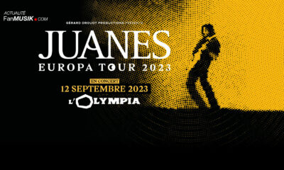 Juanes à l'Olympia le 12 septembre 2023 !