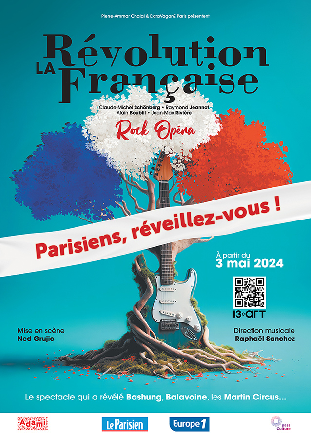 La Révolution Française revient à Paris dès le 4 mai 2024 ! 