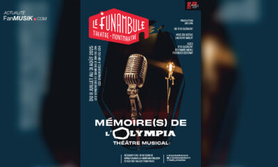 Les mémoires de l’Olympia au théâtre Le Funambule du 11 juillet au 31 août 2025