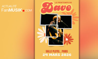 Dave en concert le 24 mars 2026 à la Salle Pleyel !