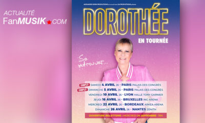 Dorothée en tournée en avril 2026 !
