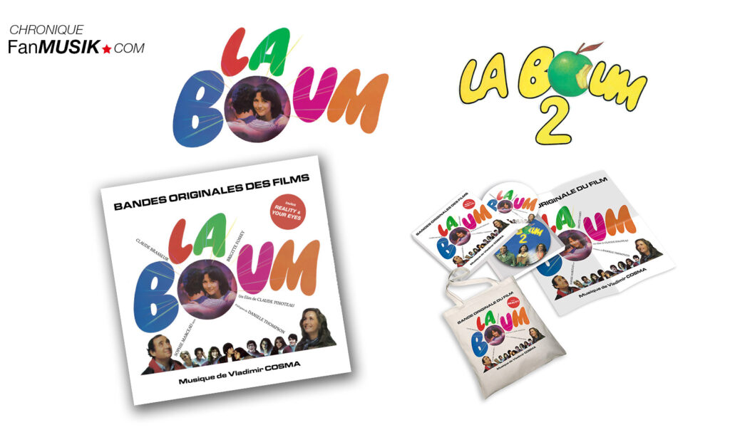Coffret Vinyle exclusif : La Boum 1 & 2 ! (Wagram Music)