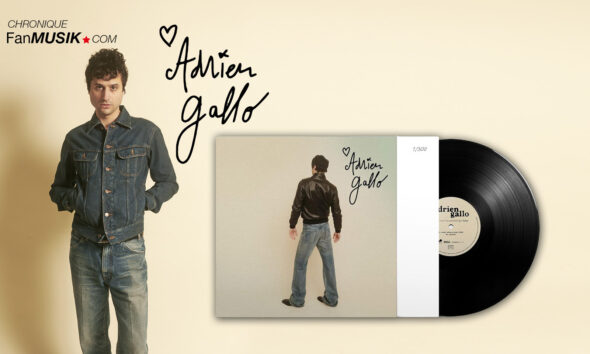 Adrien Gallo - EP : "Premiers souvenirs du futur" (3e Bureau, Wagram Music)