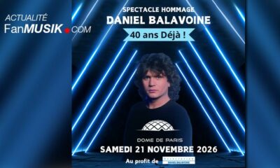 Daniel Balavoine, 40 ans déjà le 21 novembre 2026 au Palais des Sports de Paris