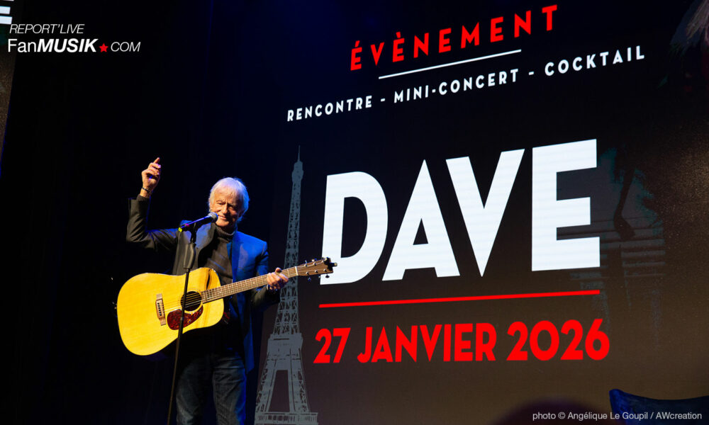 Dave, 27 janvier 2026, Théâtre de la Tour Eiffel - Paris