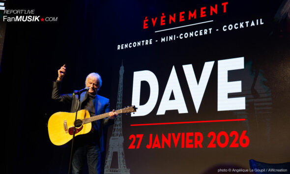 Dave, 27 janvier 2026, Théâtre de la Tour Eiffel - Paris