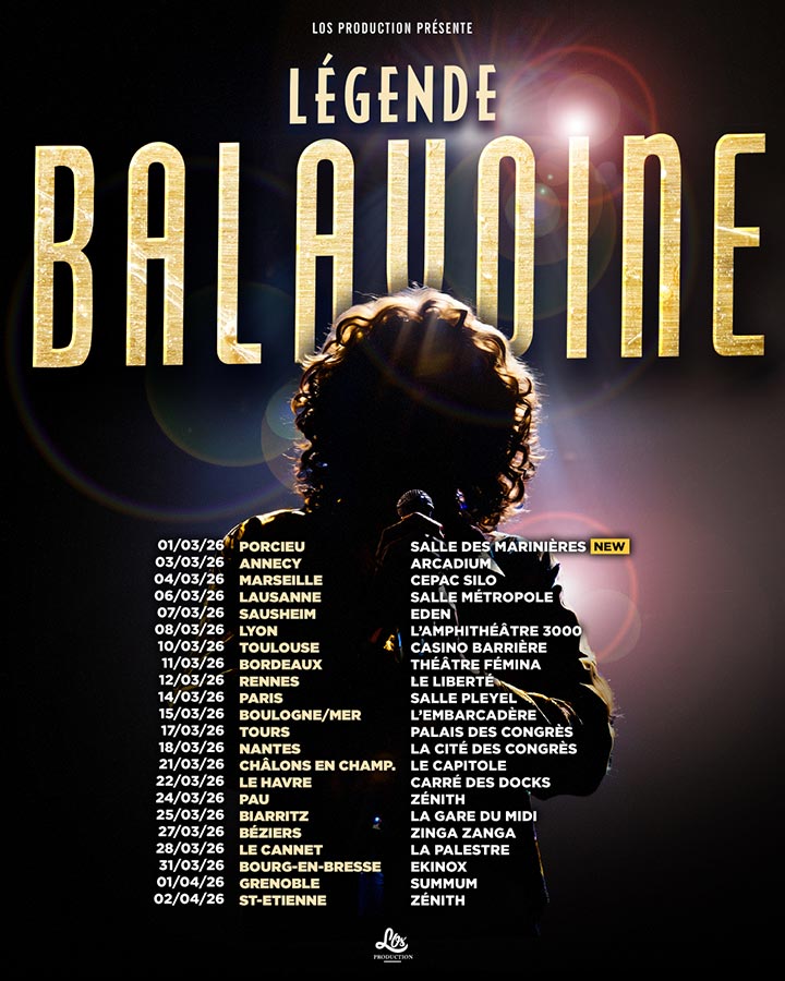 Légende Balavoine - En tournée dès mars 2026