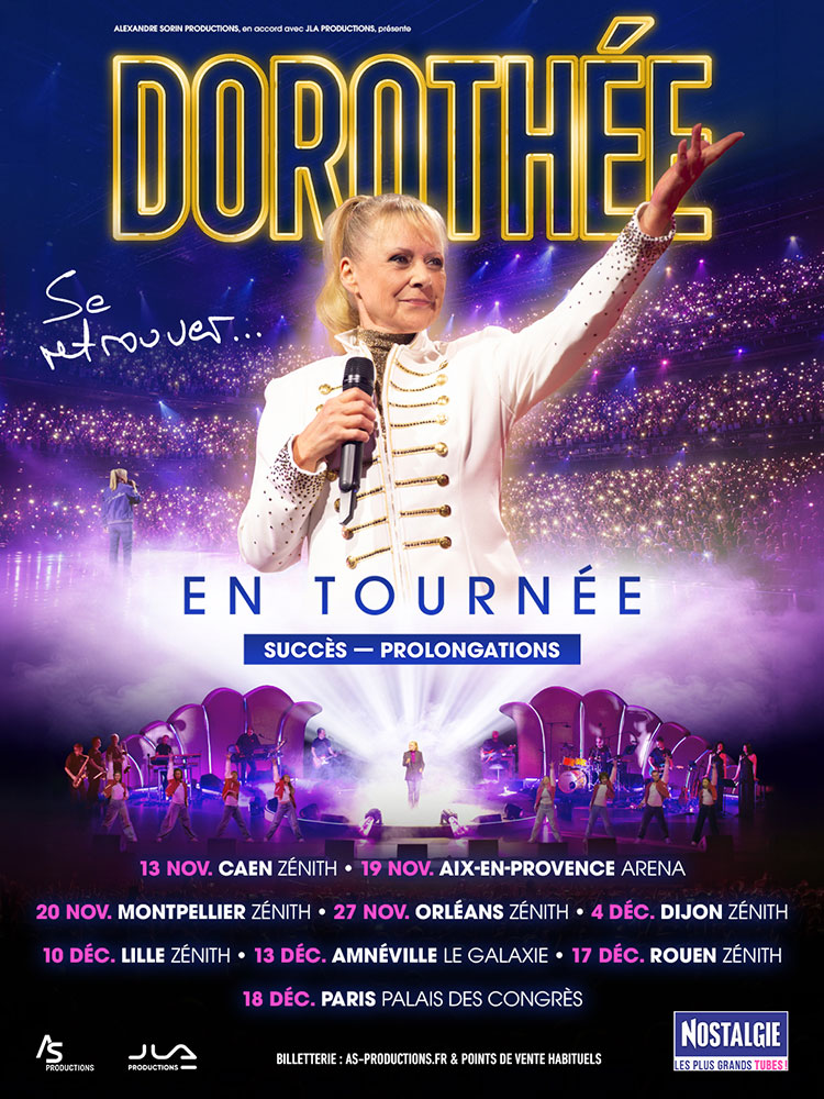 Dorothée Tournée 2026 : Nouvelles dates annoncées !