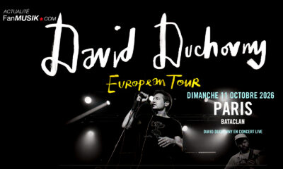 David Duchovny, 11 octobre 2026 au Bataclan (Paris)