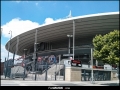 Devant le Stade de France, 25 juin 2014