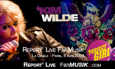Kim Wilde – 8 avril 2009 – La Cigale, Paris