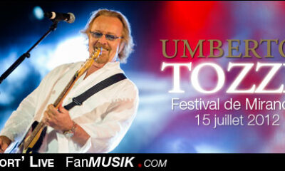 Umberto Tozzi - 15 juillet 2012 - Festival de Mirande